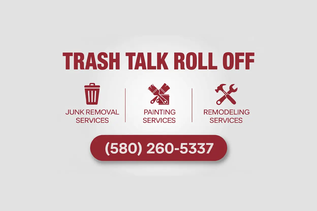 Trash Talk Roll Off Banner